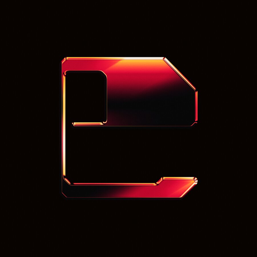 Chroma Letters — e