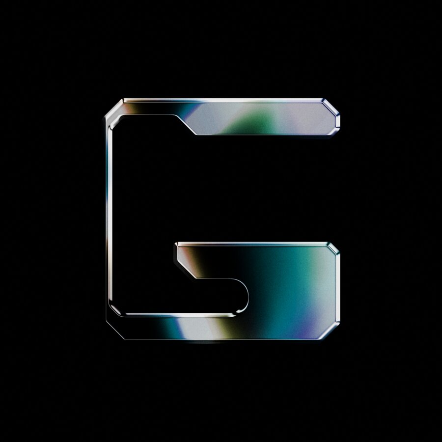 Chroma Letters — G
