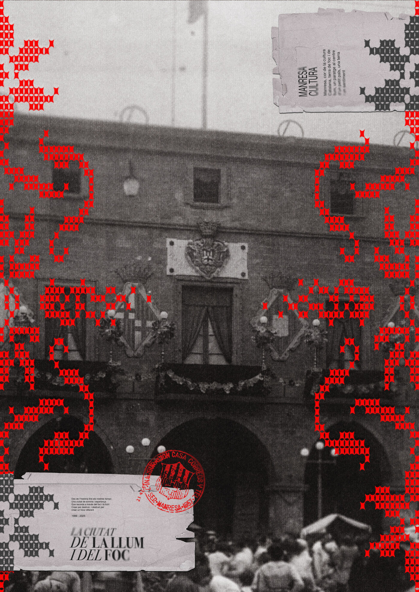 Cartell la ciutat de la llum i del foc
